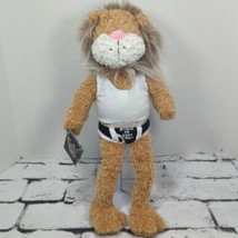 Amscan Party Pals Leon The Lion Plush 11” Over The Hill Joke Old Man With Tag  - $11.88