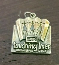 Stampin' Up! Convention 2003 Touching Lives Sterling Silver Charm - $8.06