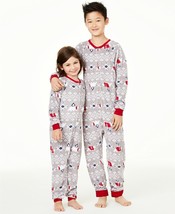 Family PJs Polar Bear Matching One-Piece Christmas Pajamas -Size: 4-5 - £7.78 GBP