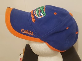 Vintage Official Starter Blue Florida Gators Logo Embroidered StrapBack Hat Cap - £20.75 GBP