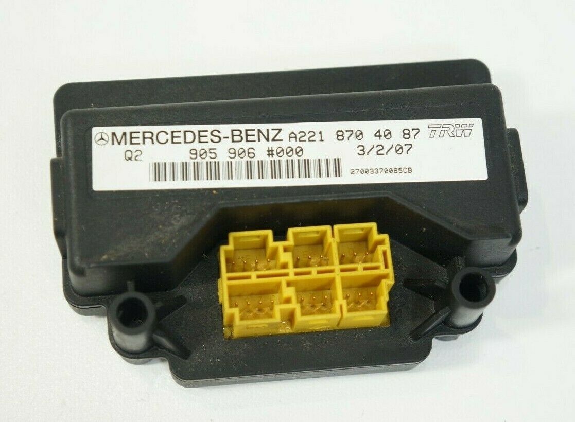 07-2013 mercedes w221 s550 s600 s63 front passenger seat occupancy weight sensor - $61.87