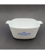 Vtg Corning Ware P-1 3/4-B Blue Cornflower 1-3/4 Quart Casserole Dish - $550.79 MXN