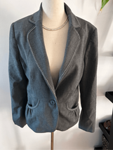 White House black market, gray blazer size 8 - $28.71