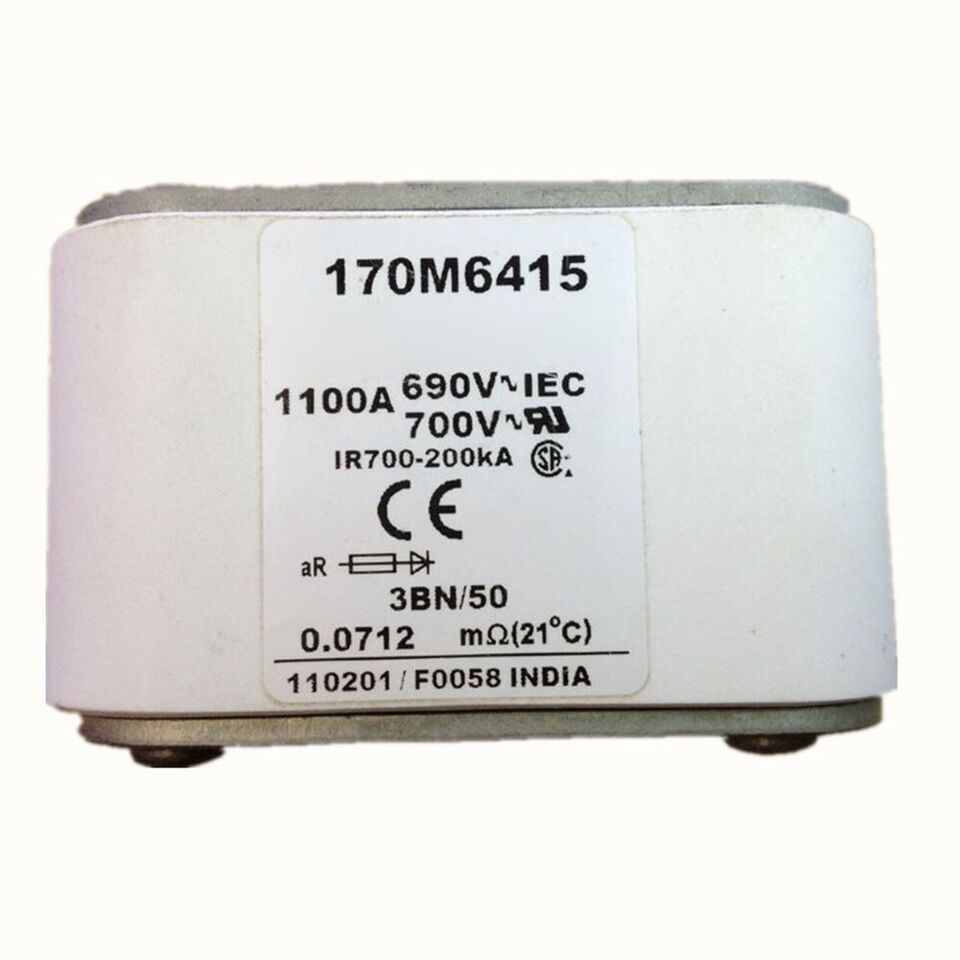 For 170M6415 1100A 690V 3BN/50 Fast Acting Fuse - $145.70