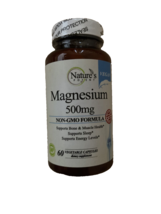 Magnesium Supplement 60 Capsules -1 capsule per serving EXP  7/25 NEW - £11.01 GBP