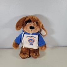 New York Mets Plush Brown Dog Official MLB Merchandise Collectible - £10.74 GBP