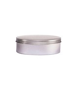 Perfume Studio Food Grade 8oz Screw Top Tin, Shallow and Round with a Th... - £7.15 GBP