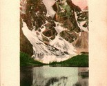 Vtg Postcard Valley of the Ten Peaks Litho - Laggan, Alberta c 1910  - £5.51 GBP