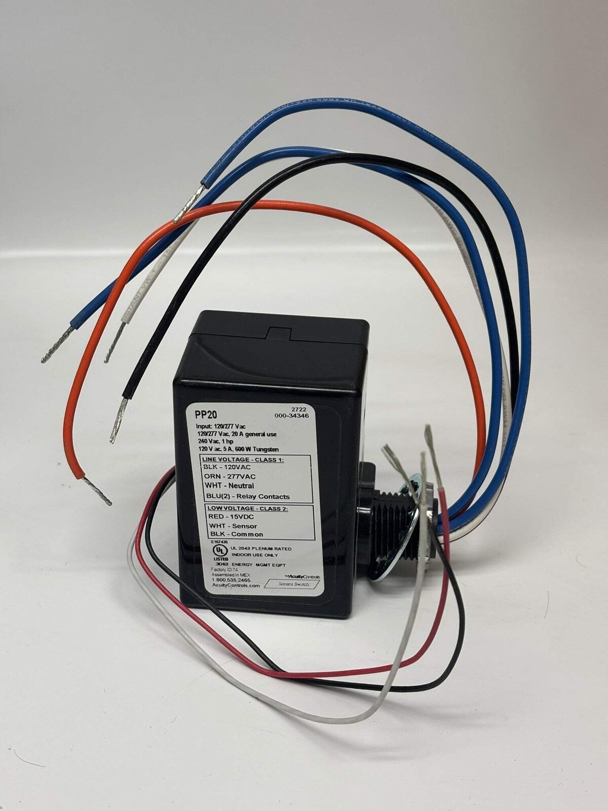 Acuity Controls PP20 Power Pack with 20 Amp Relay, No Box - $37.40