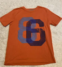 GAP Kids Factory Boys Short Sleeve GAP 86 T-Shirt Orange Size M - $6.79