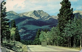 Mt. Ypsilon from Trail Ridge Road Rocky Mountain National Park CO Postcard PC553 - £3.98 GBP