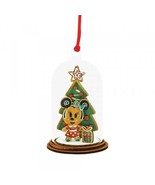 Merry Christmas (Minnie Mouse Hanging Ornament) - Disney - 10cm wooden f... - £16.30 GBP
