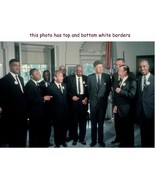 MARTIN LUTHER KING JR MLK &amp; JOHN F KENNEDY JFK AT WHITE HOUSE AUGUST 196... - $161.81 MXN