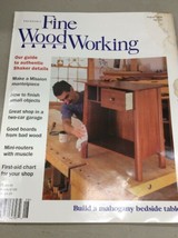 Taunton Fine Wood Working Magazine Vintage August 1998 Craftsman DIY hardware - £7.98 GBP