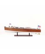 Old Modern Handicrafts Chris Craft Triple Cockpit Speedboat Model - Medi... - $598.96 CAD