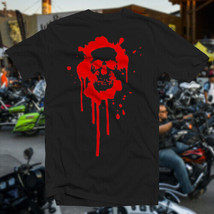 Bloody Skull #2 COTTON T-SHIRT Sturgis Dayton Bike Week HD Club Biker Cycle - £14.68 GBP+