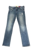 Holding Horse Jeans 27 Womens Anthropologie Slim Fit Blue Denim Stretch ... - $32.38