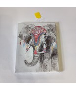 Elephant Hanging Picture Wall Art Canvas Print 8” x 10” Special Moments - $191.05 MXN