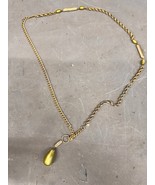 Vintage 1962 Sarah Coventry Moonglow Avacado Gold Chain Necklace Bracele... - $724.20 MXN