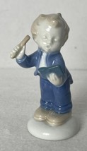 Vintage GDR Porcelain Figurine Figure Boy Holder Collection EUC - £10.93 GBP