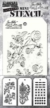 Tim Holtz Mini Layered Stencil Set 3/Pkg-Set #53 (Pack of 1) - $43.49