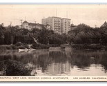 Ansonia Apartments West Lake Los Angeles California CA UNP WB Postcard V24 - £5.30 GBP