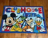 Disney Character Mickey Mouse Clubhouse Throw Accent Rug 44&quot; X 31.5&quot; Carpet - £31.94 GBP
