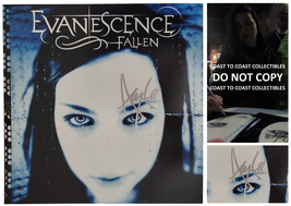 Amy Lee signed Evanescence Fallen 12x12 Photo COA exact proof autographed - £294.81 GBP