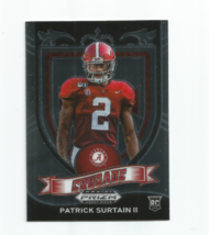 Patrick Surtain Ii 2021 Panini Prizm Draft Picks Rookie Crusade Card #178 - £3.89 GBP