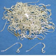 100 Sterling Silver Shepherd Hook Earrings 22 Gauge - £43.35 GBP