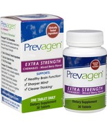 Prevagen Extra Strength Mixed Berry Flavor, 30 Chewable Tablets + Free S... - £19.61 GBP