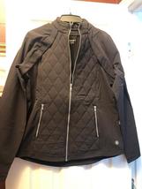 NWT Ladies JO FIT BLACK Full Zip Quilted Golf DUO Storm Jacket Vest M XL XXL image 4