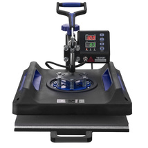 VEVOR 5 in 1 Heat Press with 30 oz Tumbler, 360° Swing Away,15x15 in, Bl... - $229.90