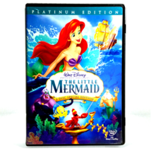 Walt Disney&#39;s - The Little Mermaid (2-Disc DVD, 1989, Widescreen, Platinum Ed) - £4.62 GBP