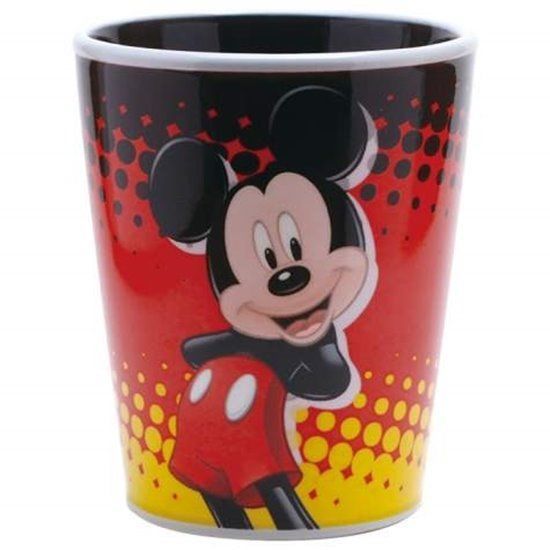 Walt Disney Classic Mickey Mouse Figure Dots 8 ounce Ceramic Tumbler, NEW UNUSED - $13.54