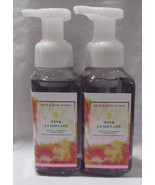 Bath &amp; Body Works Gentle Foaming Hand Soap Lot Set of 2 PINK LEMONADE - £18.25 GBP