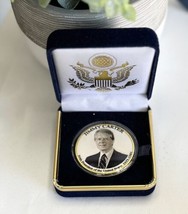 39th President JAMES Jimmy CARTER * In Office 1977-1981 * Challenge Coin W Case - £25.68 GBP