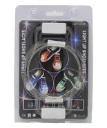 Halloween Wholesalers Light Up LED Shoelaces (Green) - $19.65
