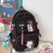 New Fashion Nylon Backpack Schoolbags School For Girl Teenagers Casual Children  - £39.58 GBP