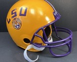 LSU Tigers Franklin 9” Helmet Yellow Display Replica Helmet W/ Chinstrap... - $21.51