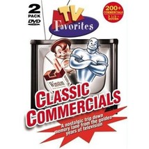 Classic Commercials DVD 2 Disc Set 200+ Commercials - £7.49 GBP