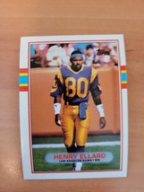 1989 Topps #137 Henry Ellard - Los Angeles Rams - NFL - Fresh pull - £1.40 GBP