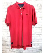 ORVIS Golf Polo Shirt Short Sleeve Red Fly Fishing Mens XL Heavy Sz Medi... - $19.99