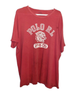 Polo Ralph Lauren Tiger T-shirt Polo RL Red Mens Size 2XL Read - $11.88