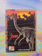 1993 Topps Jurassic Park Trading Card | Gallimimus #6 - £0.79 GBP