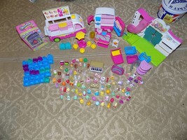 Shopkins Massive Collection Over 100 pieces Retired Pieces Included EUC HTF - £88.72 GBP