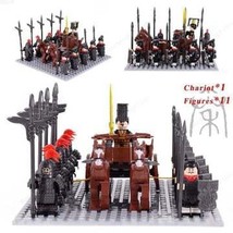 12Pcs China The Qin Dynasty Qin Shi Huang On Chariots And Soldiers Minifigures N - $81.98