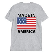 Made in America T-Shirt U.S Flag Military Patriotic 4th of July Shirt - £15.87 GBP+