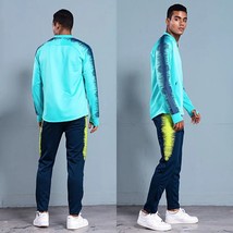 Ccer jacket tracksuit football training set autumn winter spring long sleeve stand full thumb200