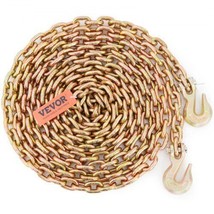 Transport Binder Chain, 4900 lbs Working Load Limit, 5/16&#39;&#39; x 20&#39; G80 Tow Ch... - $59.59